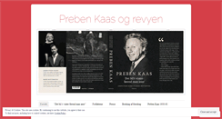 Desktop Screenshot of prebenkaasogrevyen.com